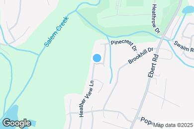 Map image of the property - 3801 Heather View Ln