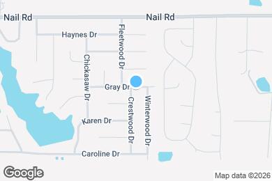 Map image of the property - 5071 Gray Dr