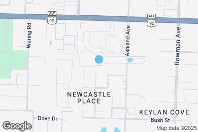 Map image of the property - 1487 Dunhurst Dr