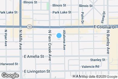 Map image of the property - 1633 E Concord St