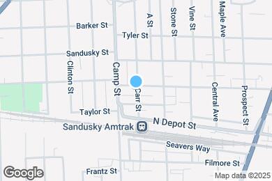 Map image of the property - 1505 Carr St