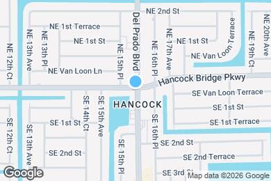 Map image of the property - 4 Del Prado Blvd