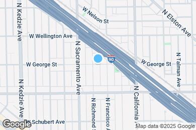 Map image of the property - 2921 W George St