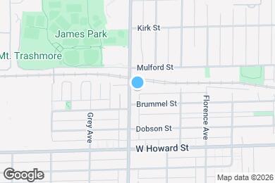 Map image of the property - 221 Dodge Ave