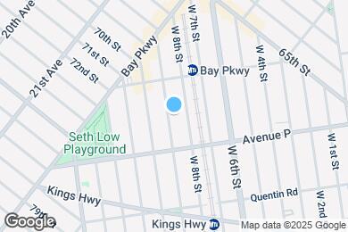 Map image of the property - 1553 W 9th St