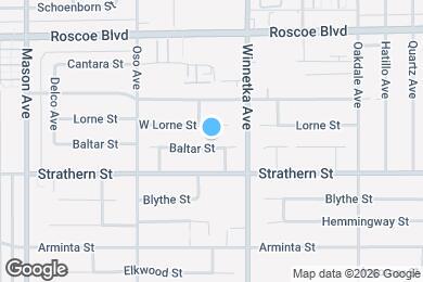 Map image of the property - 20143 Baltar St