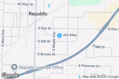 Map image of the property - 219 E Mill St