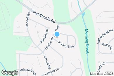 Map image of the property - 2855 Foxlair Trail