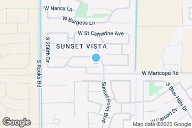 Map image of the property - 25670 W St Kateri Ct