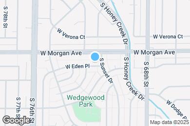 Map image of the property - 7120 W Eden Plz