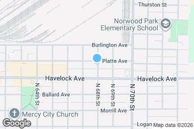 Map image of the property - 4435 N 68th St