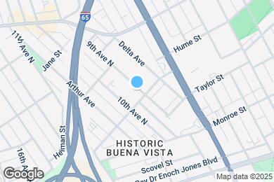 Map image of the property - 1501C 9th Ave N