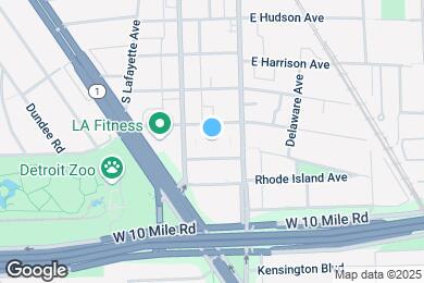 Map image of the property - 163 W Kenilworth Ave