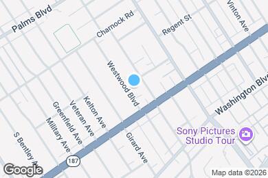 Map image of the property - 3740 Westwood Blvd