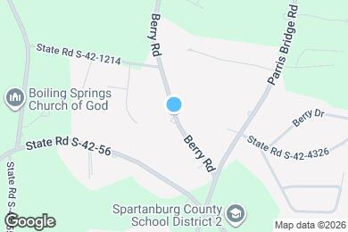 Map image of the property - 818 Berry Rd