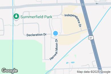 Map image of the property - 2301 Harvest Moon Dr