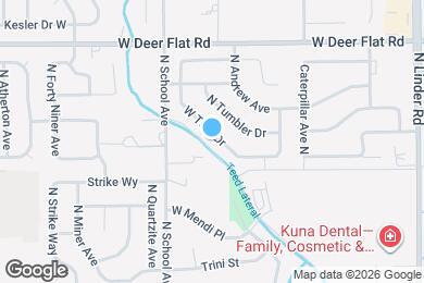 Map image of the property - 685 W Tern Dr