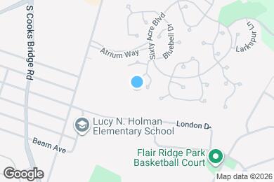 Map image of the property - 500 Goldthread Ct