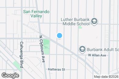 Map image of the property - 1704 N Rose St