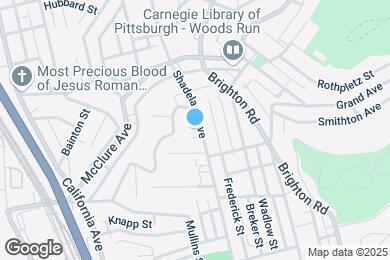 Map image of the property - 5 Davis Row