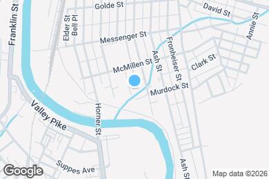 Map image of the property - 831 Wood St