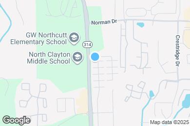 Map image of the property - 1610 Chattahoochee Ct