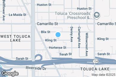 Map image of the property - 10829 Kling St