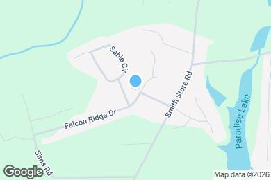 Map image of the property - 195 Falcon Ridge Dr