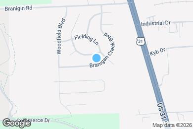Map image of the property - 2640 Branigan Creek Blvd