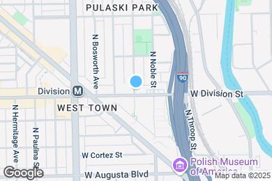 Map image of the property - 1424 W Division St