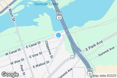 Map image of the property - 339 E Canal St