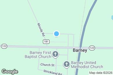 Map image of the property - 122 Hall St