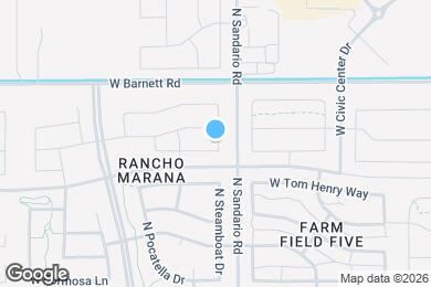 Map image of the property - 11820 W Rancho Dr