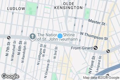 Map image of the property - 1203 N 3rd St