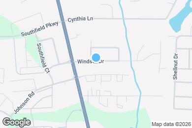 Map image of the property - 411 Windsor Dr