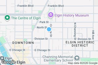 Map image of the property - 116 College St