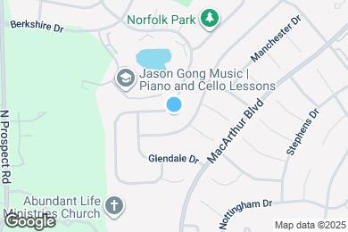 Map image of the property - 1730 Sheffield Dr