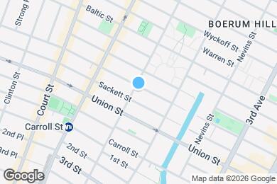 Map image of the property - 433 Sackett St