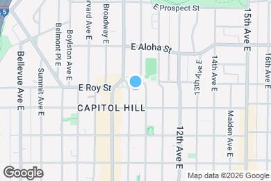Map image of the property - 628 10th Ave E
