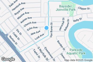 Map image of the property - 1616 Lodi Ave