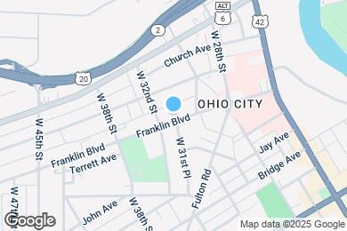 Map image of the property - 3014 Franklin Blvd