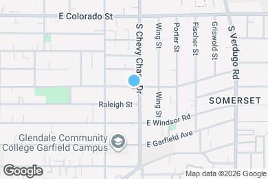 Map image of the property - 1140 E Maple St