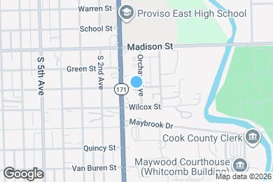 Map image of the property - 1206 Orchard Ave