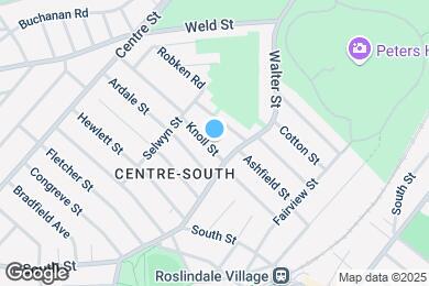 Map image of the property - 15 Knoll St