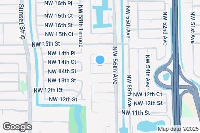 Map image of the property - 5704 NW 14th St