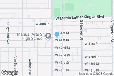 Map image of the property - 923 W 41st Dr