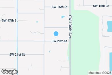 Map image of the property - 13755 SW 20th St