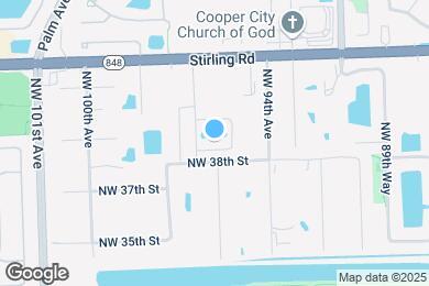 Map image of the property - 9651 NW 39th St