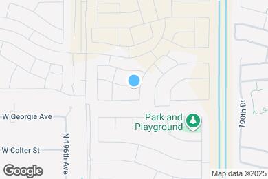 Map image of the property - 19321 W Luke Ave