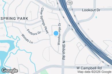 Map image of the property - 2506 Spring Hill Ln